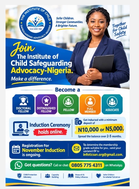 The Institute of Child Safeguarding Advocacy (TICSAN) The Institute of Child Safeguarding Advocacy (TICSAN)